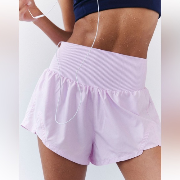 FP Movement by Free People Pants - FP Movement Carpe Diem Shorts in Powder Pink